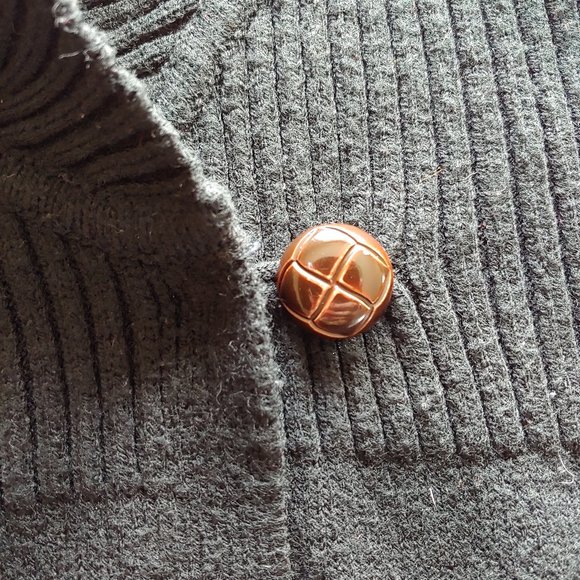 apostrophe black long shrug cardigan - Picture 7 of 9